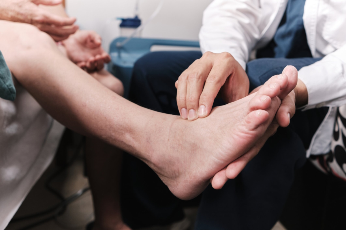foot health foot exam diabetic foot